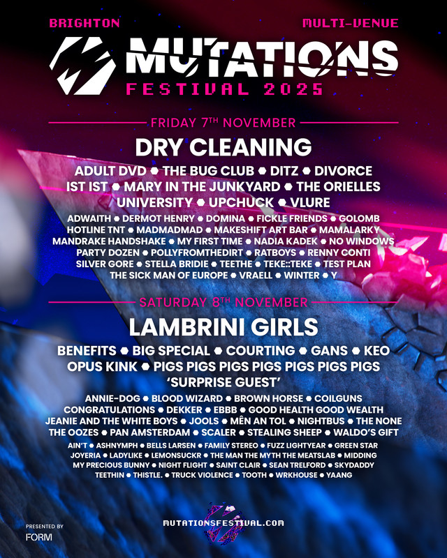 Festival Lineup Poster