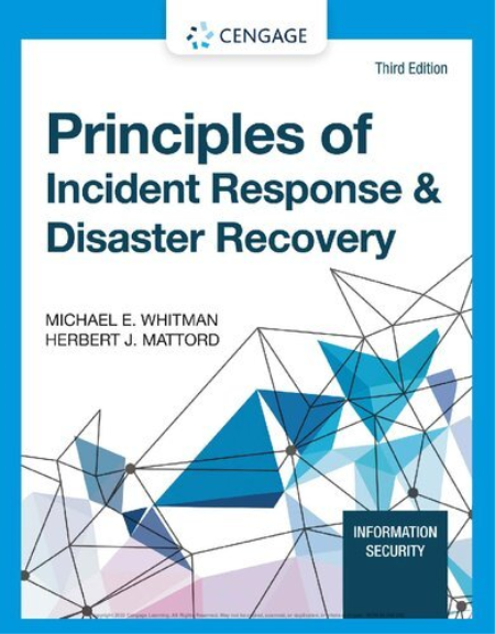 Principles of Incident Response & Disaster Recovery, 3rd edition