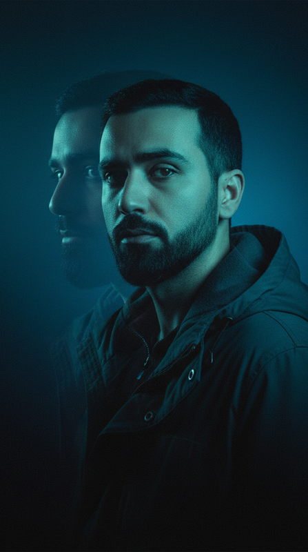 Double Exposure Portrait
