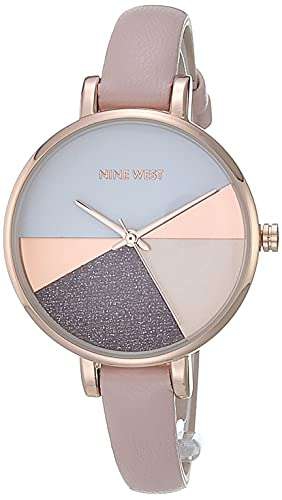 Amazon: OFERTA DEL DIA - Nine West - Reloj de correa para mujer, NW/2412 
