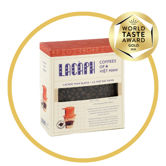 LACÀPH - LACÀPH PHIN BLEND - DRIED FRUIT, MOLASSES, ALMOND, CACAO