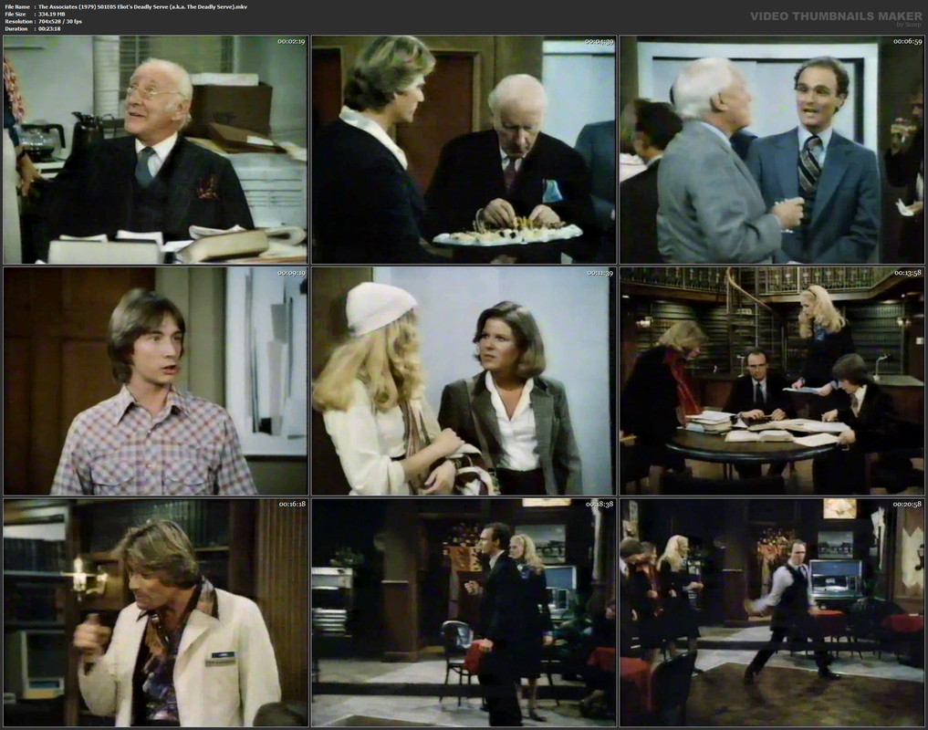 The Associates (1979) S01E05 Eliot's Deadly Serve (a.k.a. The Deadly Serve).mkv