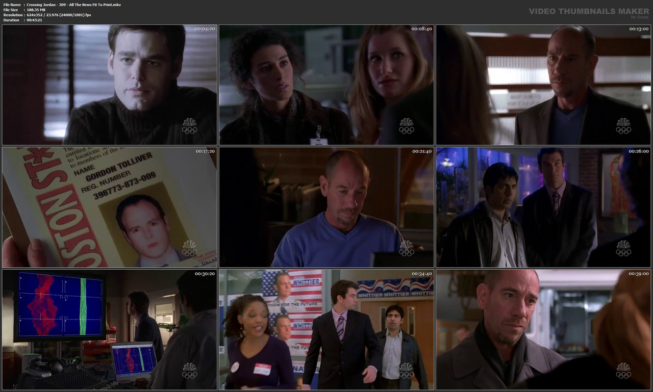 Crossing Jordan - 309 - All The News Fit To Print.mkv