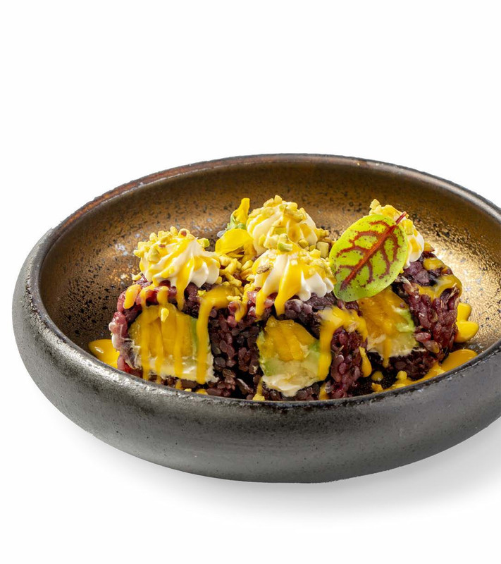 882. Black mango roll - 8 pezzi