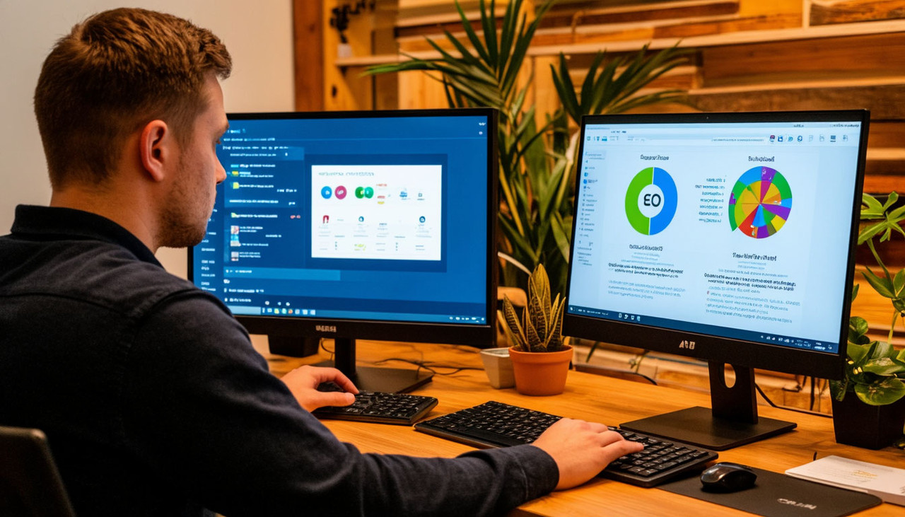 специалист выбирает SEO-курс в 2025