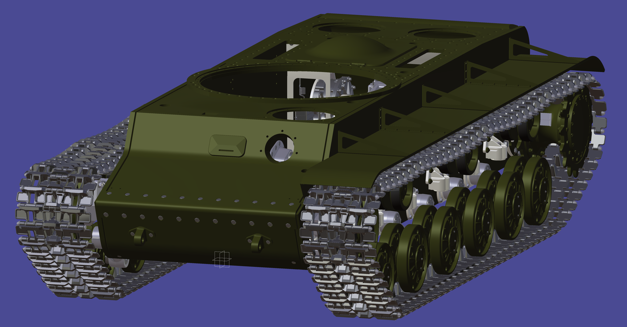 3-Обзорный (Параллельная проекция)