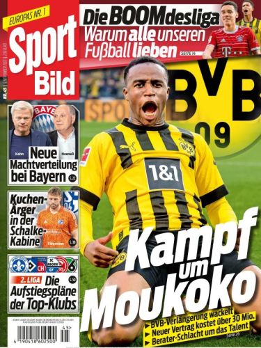 Cover: Sport Bild Magazin No 45 vom 09  November 2022