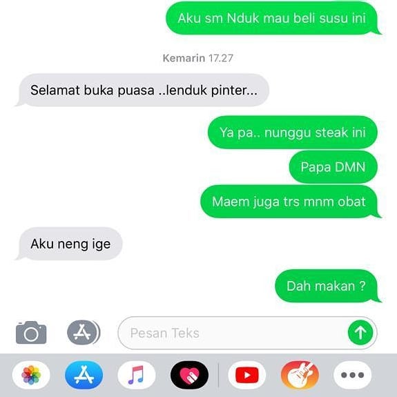 Chat terakhir Yan Vellia dan Didi Kempot
