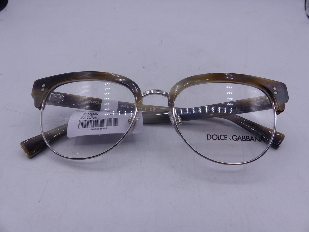 DOLCE & GABBANA DG3270 BROWN/GREY 3116 UNISEX EYEGLASSES FRAMES SIZE 52-19-145