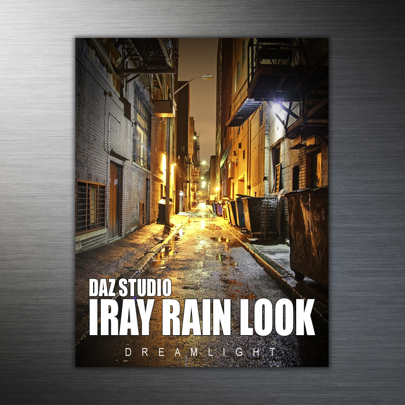 DAZ Studio Iray Rain Look