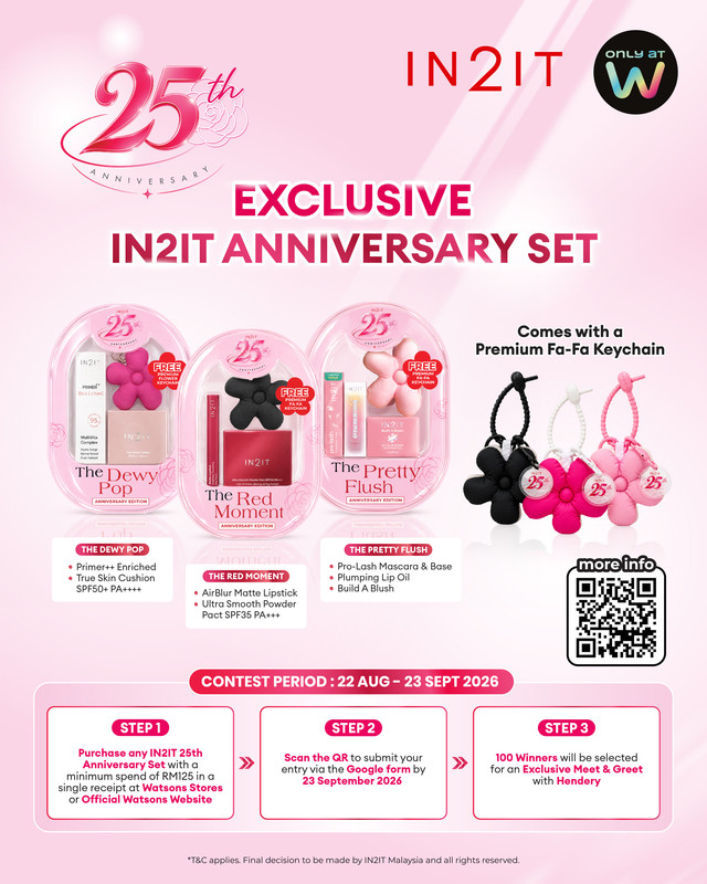 Image 2 Exclusive Anniversary Sets from IN2IT Malaysia to celebrate its 25th anniversary