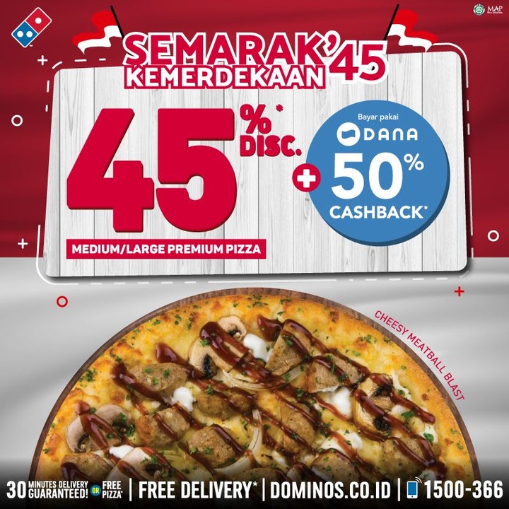 Promo Domino's Pizza Indonesia