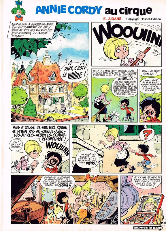 Annie Cordy au cirque (1)