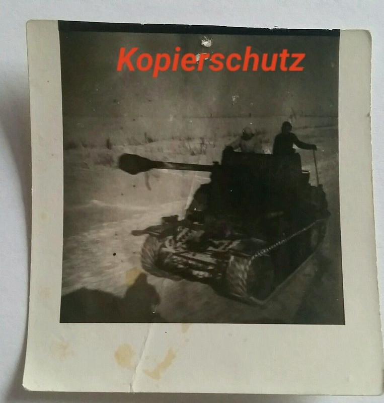 Orig.Foto Panzer Sdkfz Panzerjäger Marder Einsat