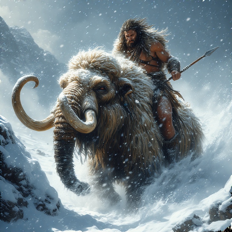 A-rugged-caveman-with-wild-hai