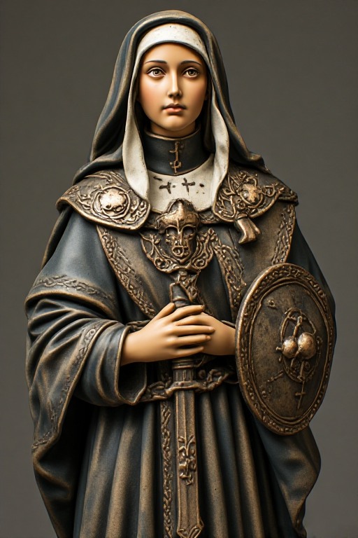 Christian-Warrior-Nun-Figurine-(7)