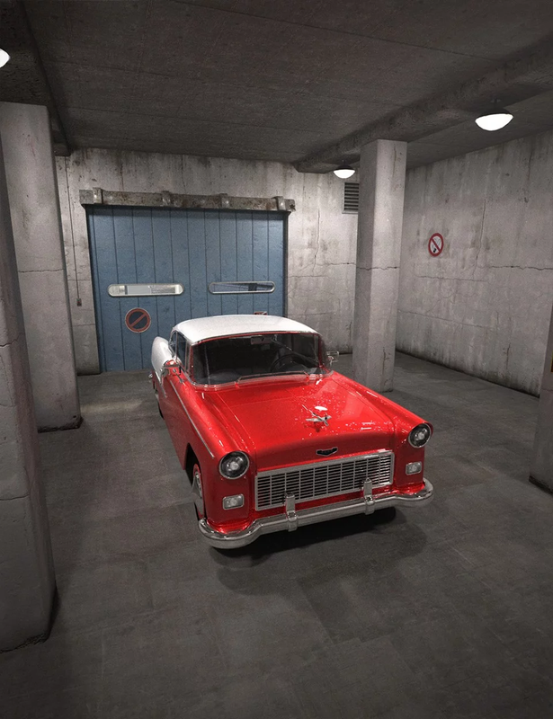 Old Garage Interior