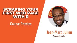Scraping Your First Web Page With R