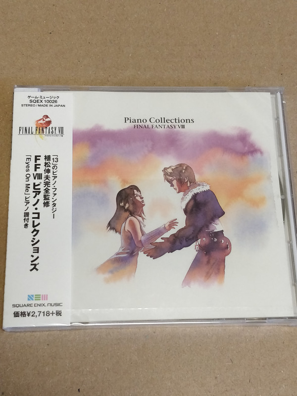 Final Fantasy Viii 8 Piano Collections Soundtrack Music Cd New Sealed Ebay