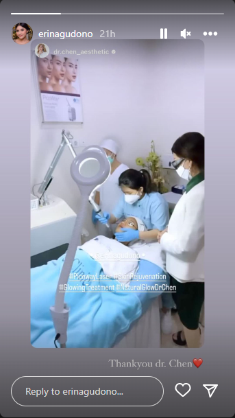 Erina Gudono lakukan perawatan jelang pernikahannya dengan Kaesang.