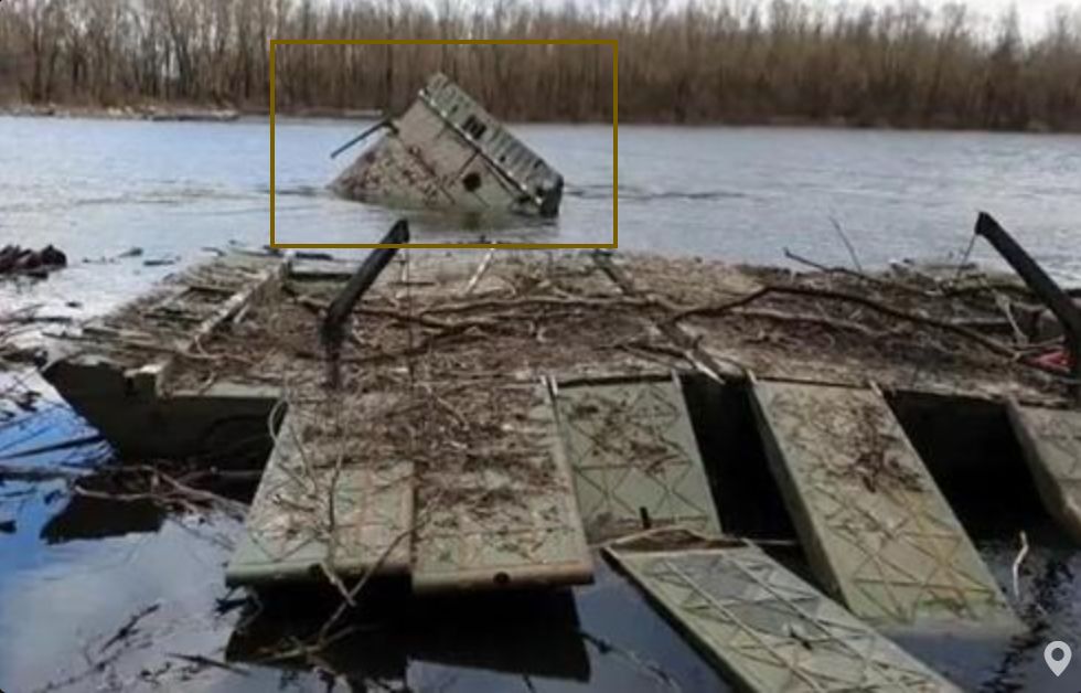 1105 River link pontoon (for PMP(-M) floating bridge system) destr 03 05 22