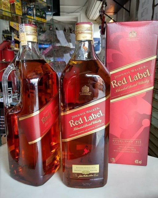 Whisky Johnnie Walker Escocês Red Label 1,75L