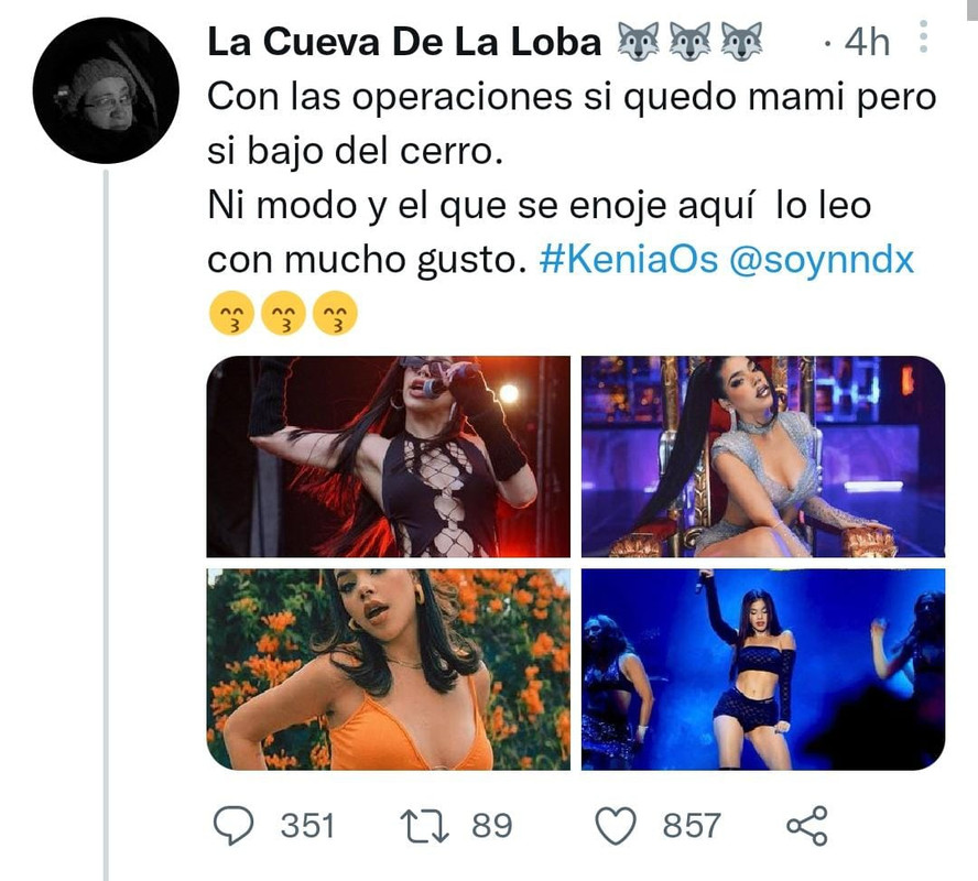 Kenia Os responde a los haters que se burlan de sus orígenes