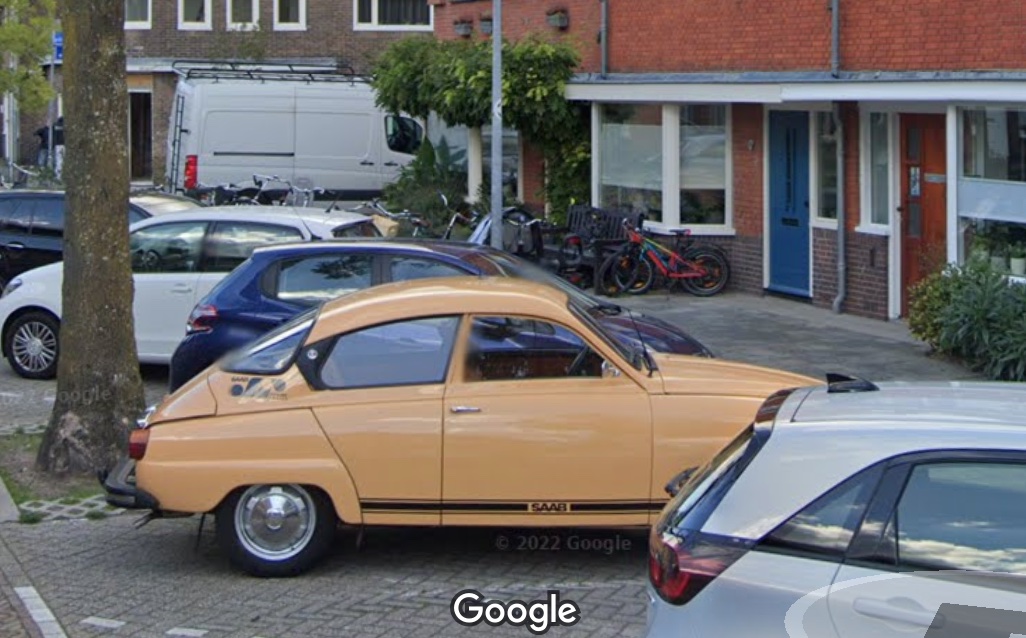 Googlemaps Saab 96