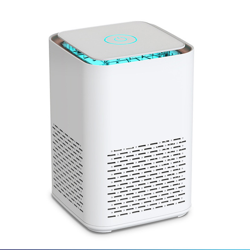 Mini Air Purifier with Essential Oil Diffuser White