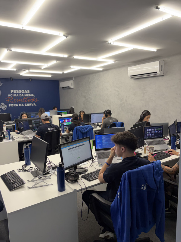 Equipe T1 Digital em ação