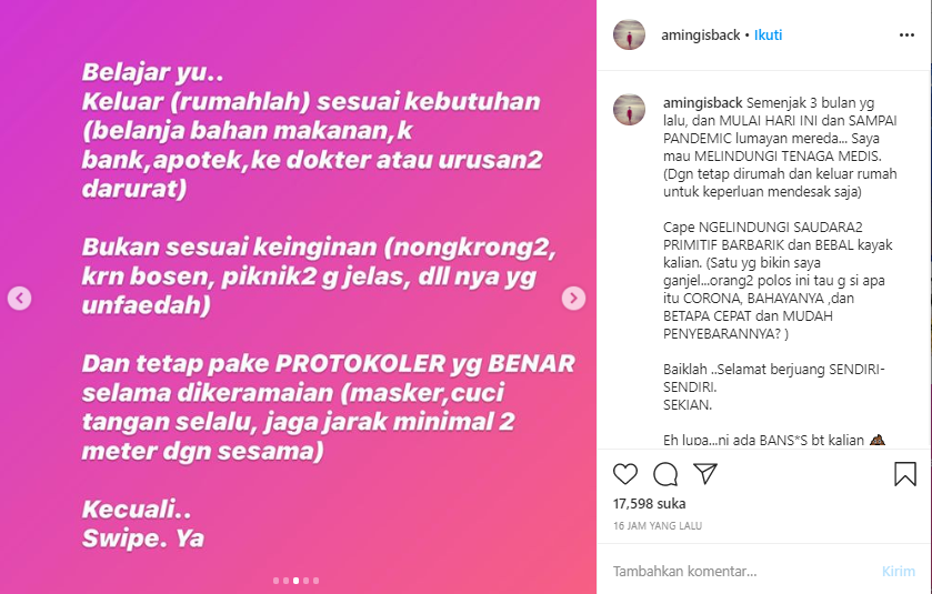 Postingan Aming