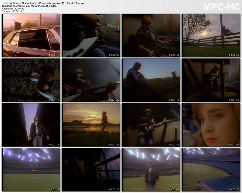 Bryan Adams - Somebody (Version 1) (Clean) [1984]