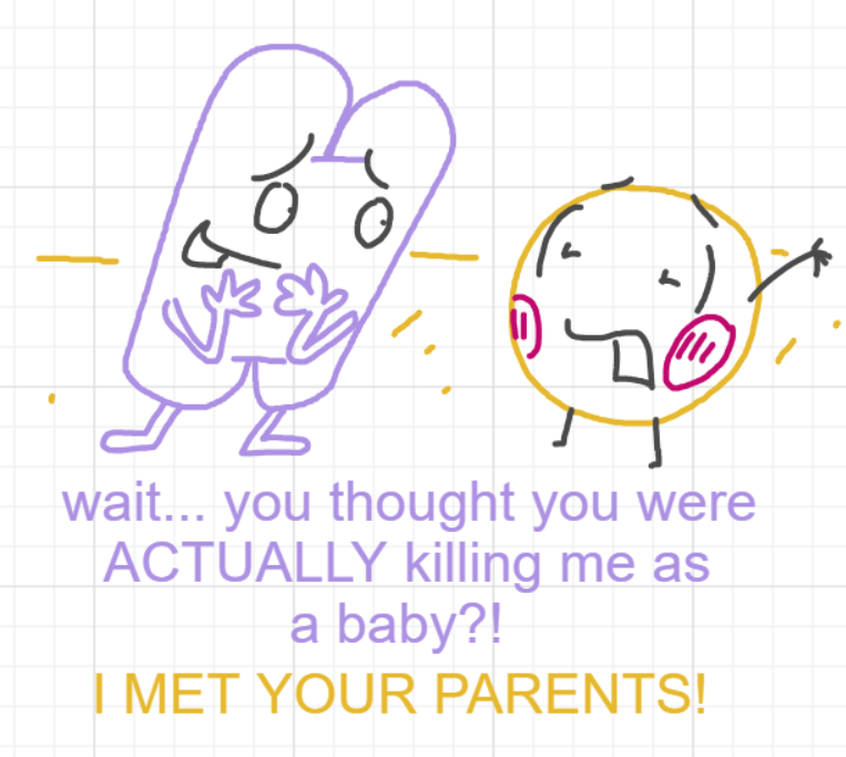 A panel from You're In Danger, Boy, episode seven of the Board Boards object show by Furretwalk/WalkingFurret.