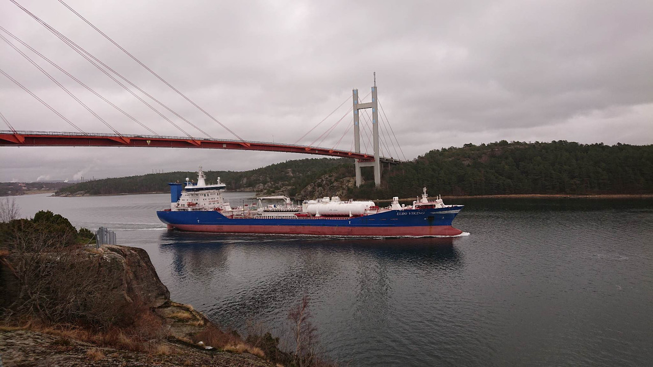 EURO VIKING X BIT VIKING@ Uddevalla vetrek 28.01 (2)