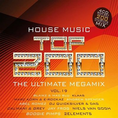 VA - House Music Top 200 Vol.19 (4CD) (10/2019) VA-H19-opt