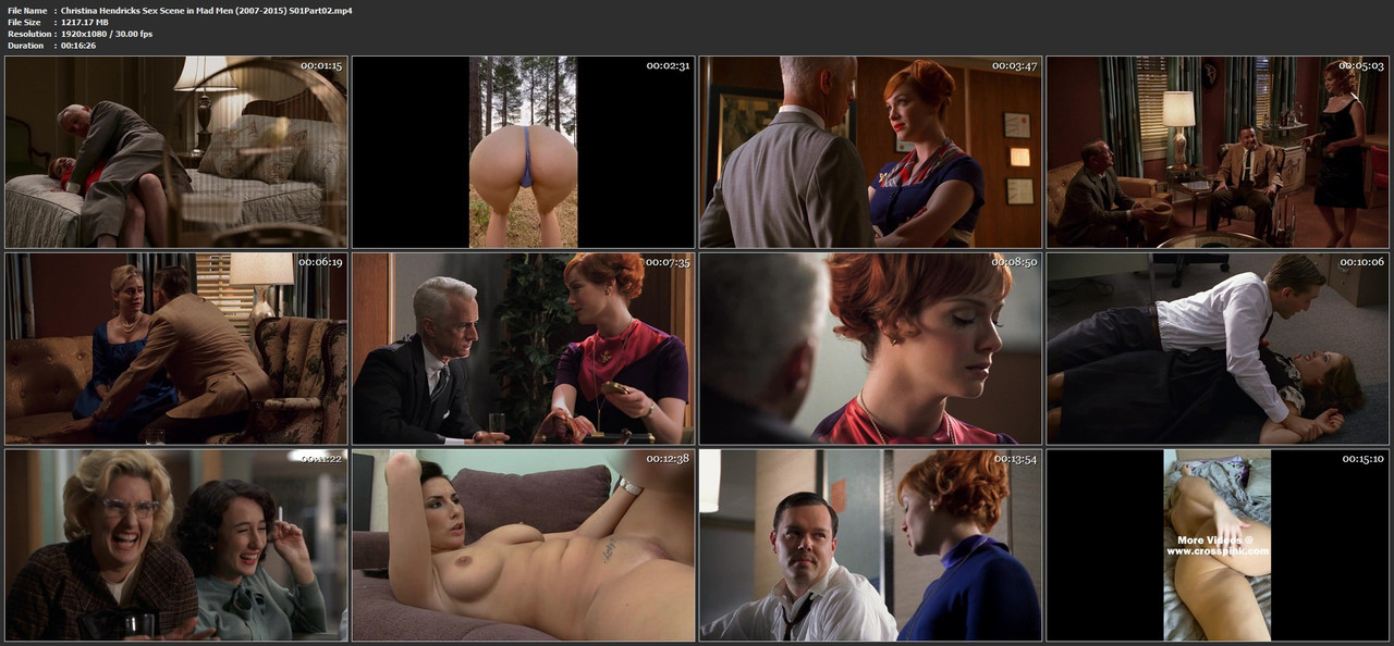 Christina Hendricks Sex Scene in Mad Men (2007-2015) S01Part02.mp4