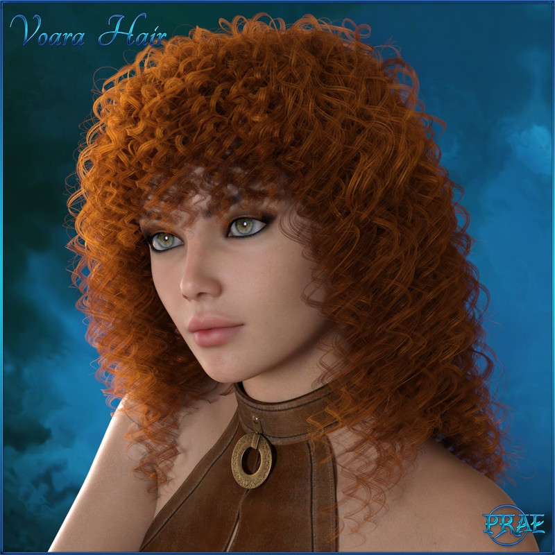 Prae-Voara Hair For G3/G8 Daz Repost