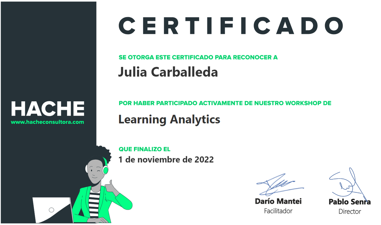 Certificado Learning Power BI