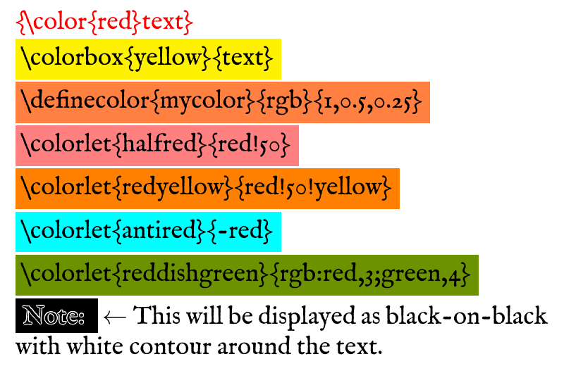 LaTeX: text spacing and decoration | Vladar's Blog