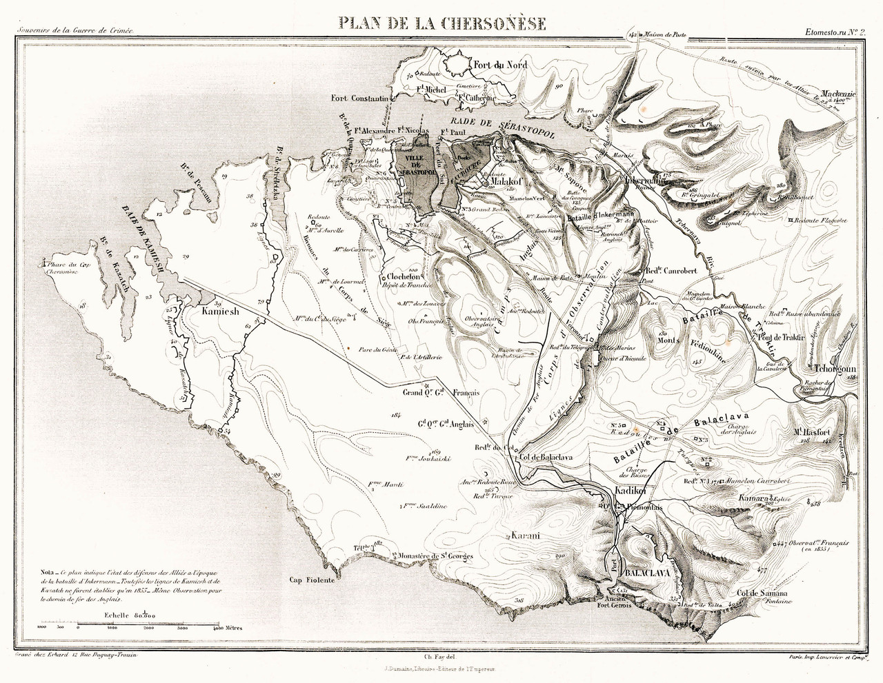 plan de la chersonese