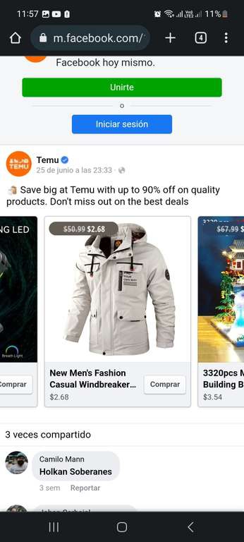 Temu: Descuentos por primera compra con truco para comprar más de una vez | Leer descripción 
