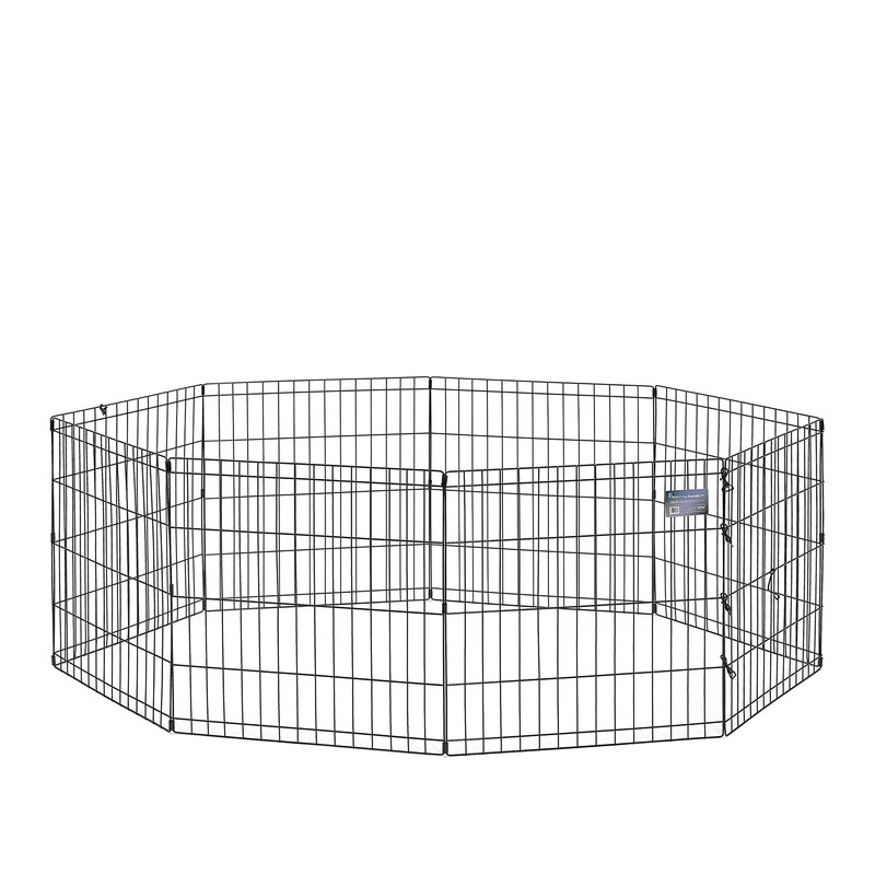MidWest Homes for Pets 24-Inch Exercise Pen No Door