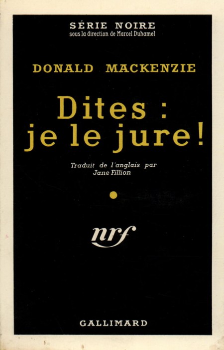 Dites: Je le jure !