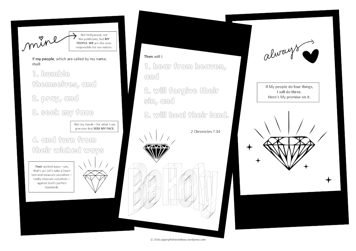 PGFE 2Chronicles7.14 Scripture Doodle A4
