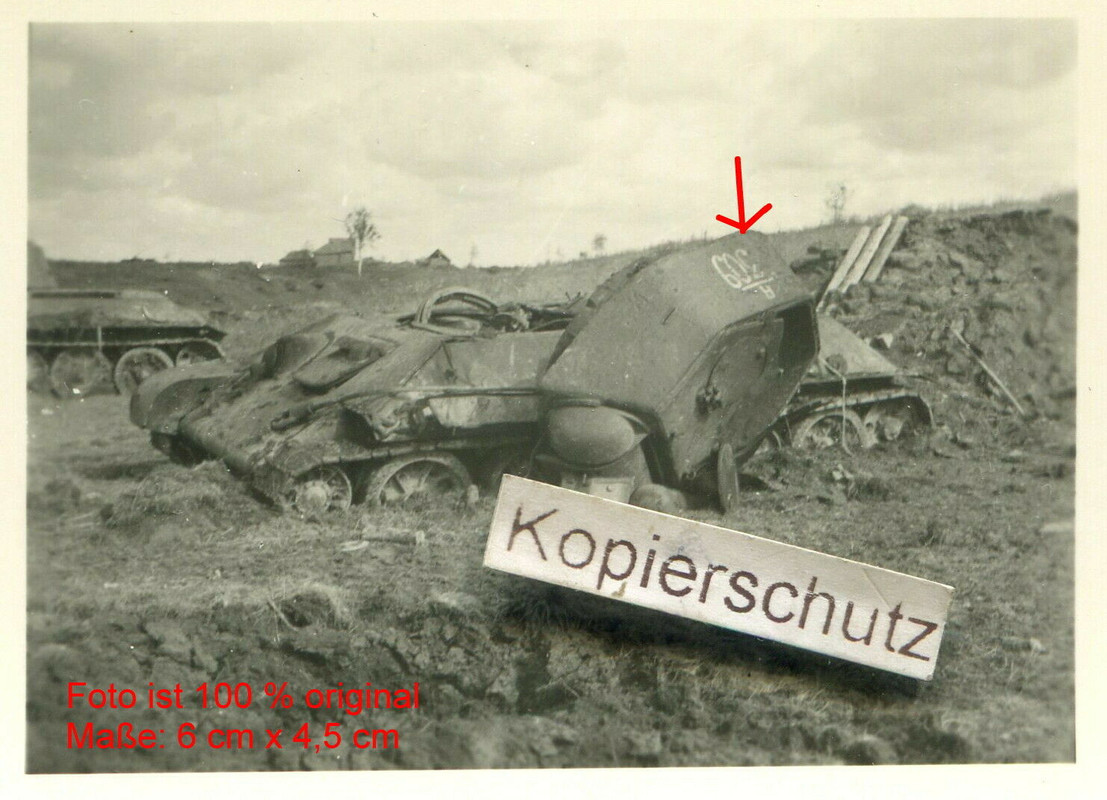 Panzerschlacht Peski Пески russischer Panzer mit Nummer auf Turm bei Machotino 3