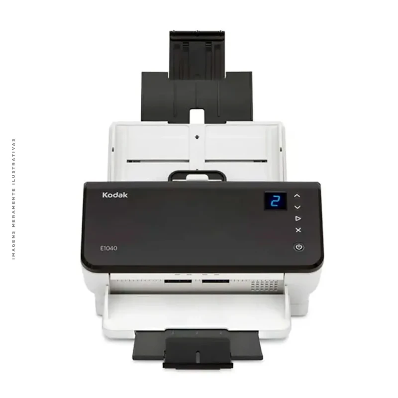 Painel de controle do Scanner Kodak