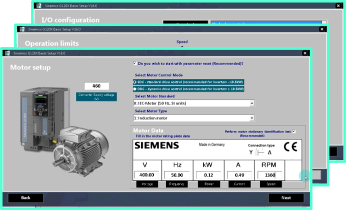 TIA Portal V16 V17 Add-In "SINAMICS G120X Basic Setup� TIA Portal V16 V17 Add-In "SINAMICS G120X Basic Setup�