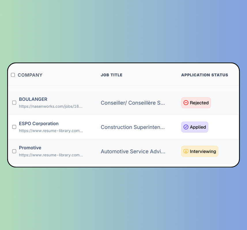 Find and set interviewer availability UI