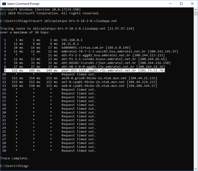 Tracert
