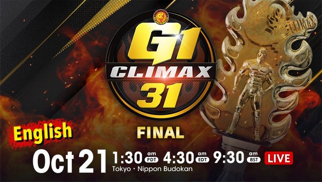  NJPW Final: G1 Climax 31 